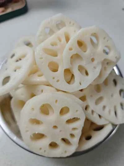 発酵豆腐レンコンスライスの作り方：1