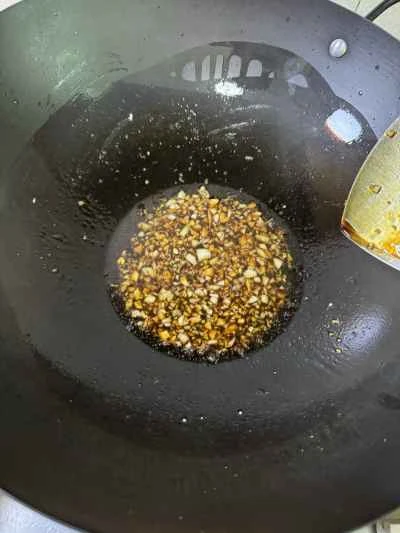 ニンニク風味の甘いブロッコリーの茎の作り方：8