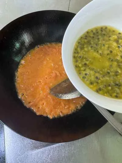 パッションフルーツビーフのレシピ手順：6