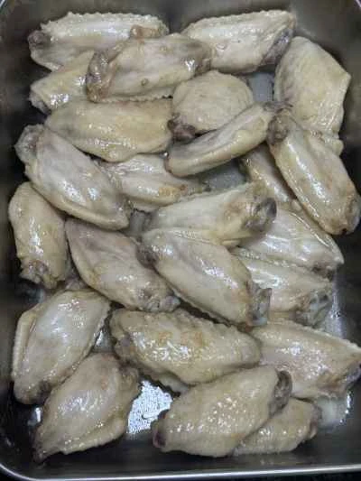 塩焼きチキンウィングのレシピ手順：4