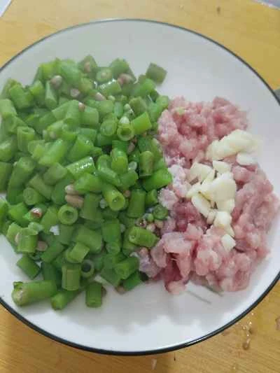 ひき肉入りインゲンの煮込みの作り方：6