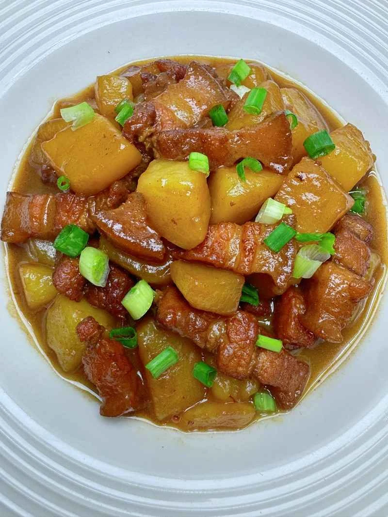 コーラポテト煮豚の作り方：11