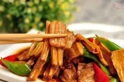 乾燥豆腐スティックの炒め物の作り方：12