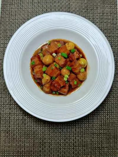 栗入り豚バラ肉の煮込み レシピ手順：12