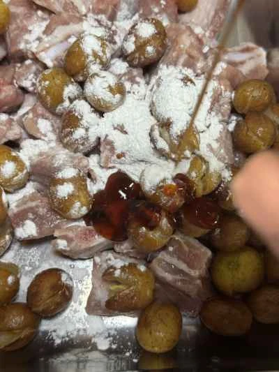 黄皮蒸し豚スペアリブの作り方：5