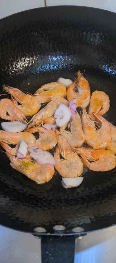 シーフードベビーチンゲン菜の作り方：1