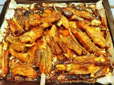 ネギローストラムチョップのレシピ