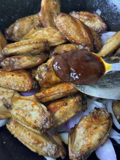 ドライポットチキンウィングの作り方：9