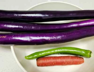 ナスの煮込みの作り方：1