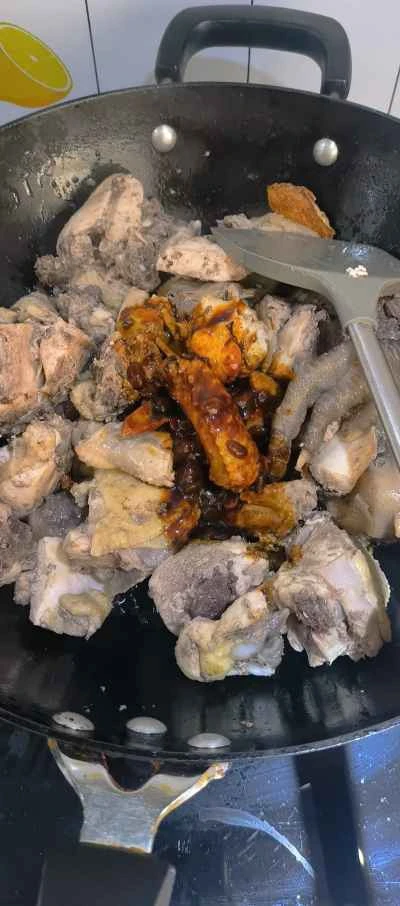 鶏肉とピーマンの炒め物の作り方：6