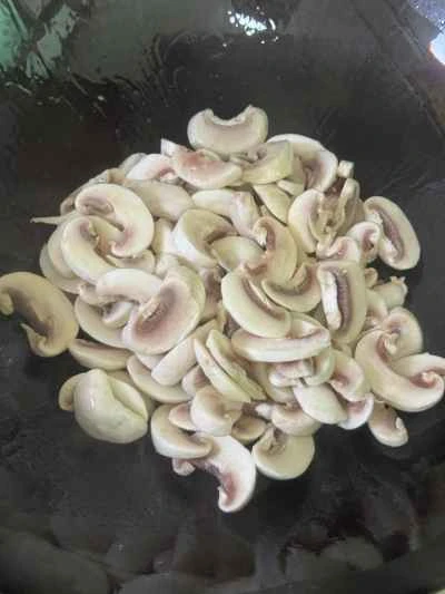 アスパラガスとキノコの炒め物の作り方：7