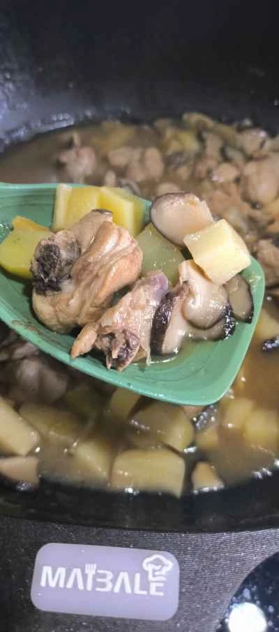 椎茸入り手羽先の煮込みの作り方：6