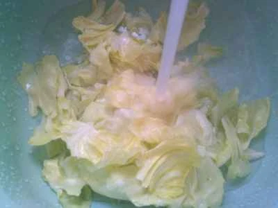 ロブスターテールボール、キャベツ、豆腐のシチューの作り方：2