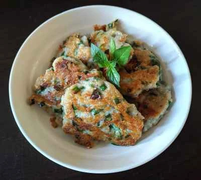 ウグイのフィッシュケーキのソテーのレシピ手順：7