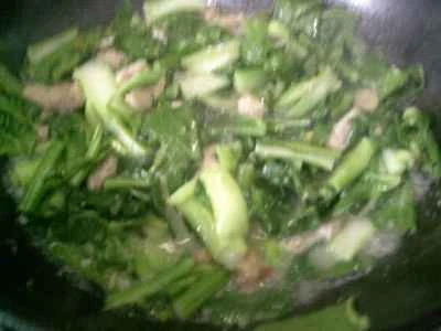 豚皮と菜種炒めの作り方：6