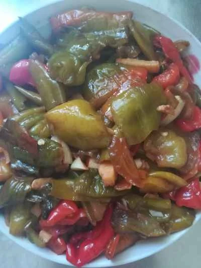 虎皮ピーマンの作り方:6