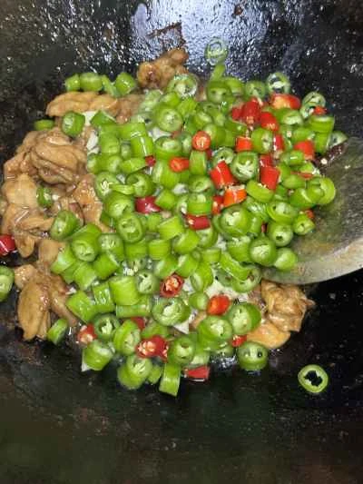 農家風鶏肉炒めの作り方：9