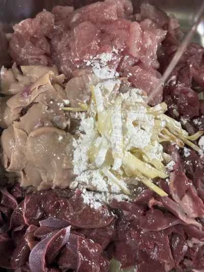 豚もつ炒めの作り方：5