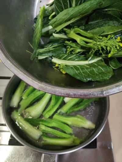 塩漬けの晩生白菜の作り方：6