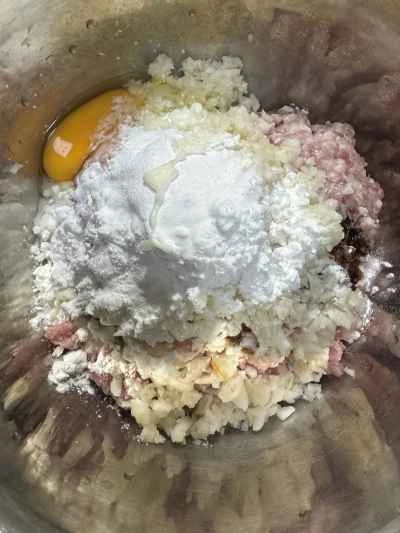 煮込んだライオンの頭のミートボールのレシピ手順：6