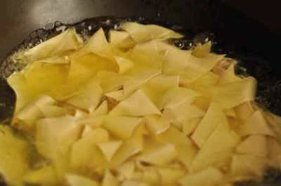 乾燥豆腐とピーマンの炒め物の作り方：2