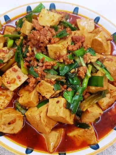 四川風ひき肉と豆腐のレシピ手順：6