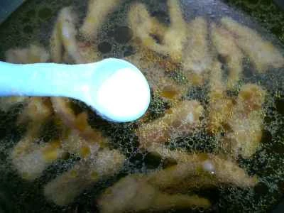 水タケノコと揚げグルテンを使った鶏足の煮込みの作り方：10