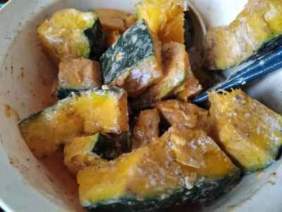 焼きかぼちゃのレシピ手順：1