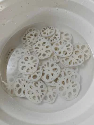 発酵豆腐レンコンスライスの作り方：3