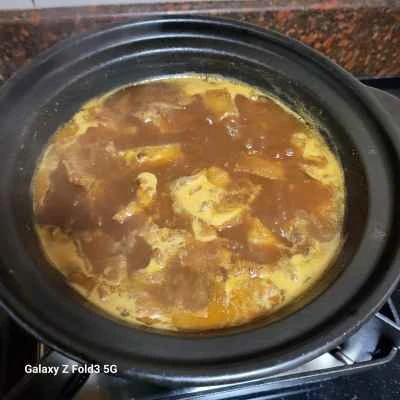 醤油豚肉と豆腐の作り方：1