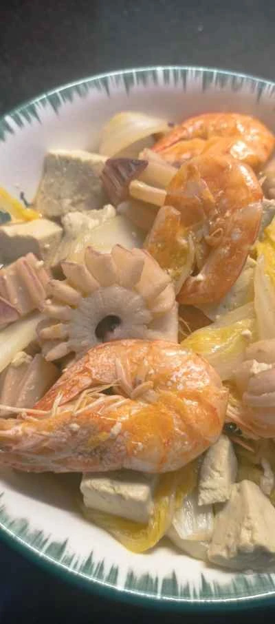 シーフードベビーチンゲン菜のレシピ