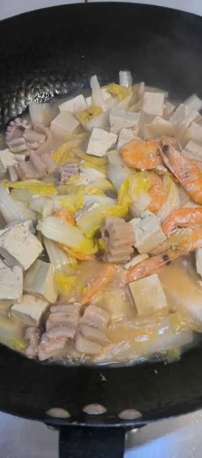 シーフードベビーチンゲン菜の作り方：5