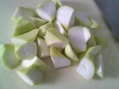 豆腐皮結びと夜咲き花の作り方：3