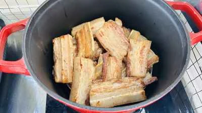 豚バラ肉の煮込みの作り方：6