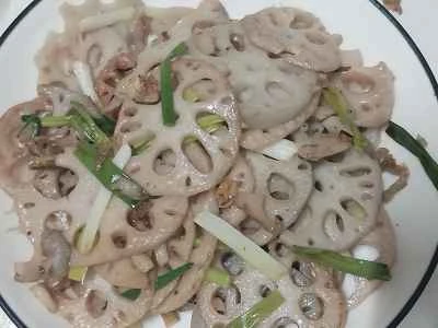 レンコン炒めのレシピ