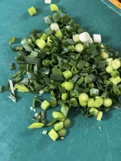 乾燥豆腐、枝豆、ひき肉の炒め物の作り方：6