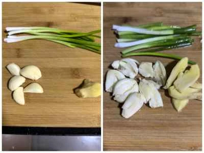 豚の腎臓の甘酢あんかけ。作り方：2