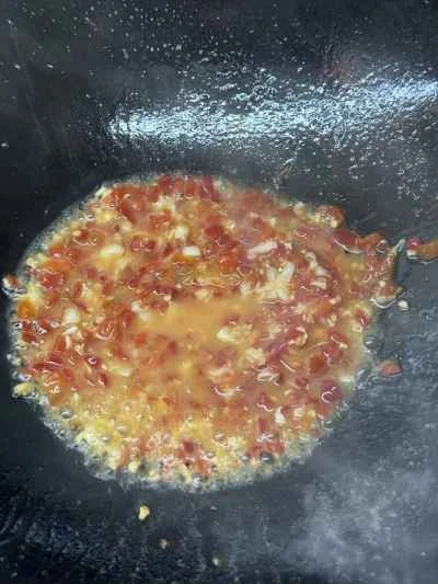 鶏足の煮込みとカラシナの塩漬けの作り方：5