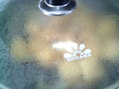 黒キクラゲ、塩豚、タケノコ、揚げ豆腐を使った煮豆腐の作り方：7