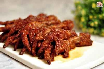 虎皮鶏足（揚げない）の作り方：7