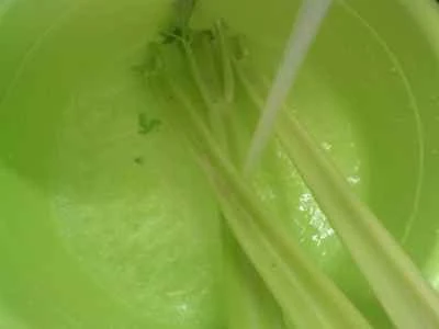 セロリ入り豚もも肉炒めの作り方：6