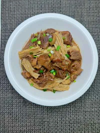 乾燥豆腐入り鴨肉の煮込みの作り方：13