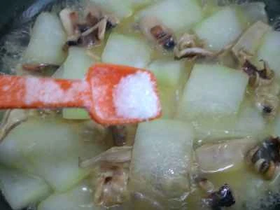 冬瓜入りイカ煮の作り方：14