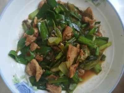 鶏胸肉とネギの炒め物の作り方：6