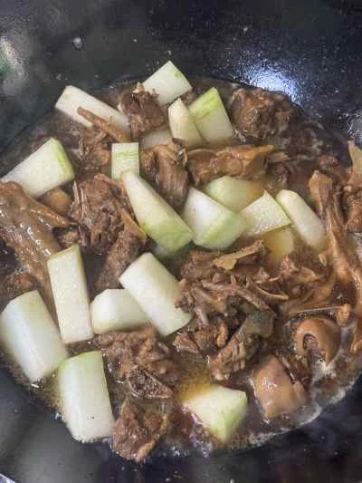 冬瓜入りガチョウの煮込みの作り方：13