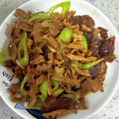 中華ソーセージと干しタケノコの作り方：11