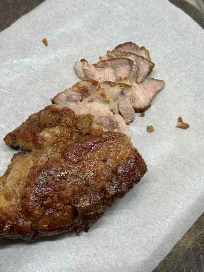 サテソースで炒めた豚バラ肉の作り方：8