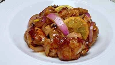 レモン風味のチキンソテーの作り方：12