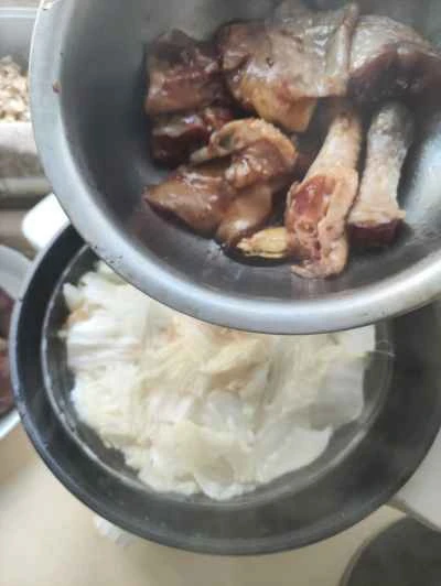 蒸し鶏とベビーチンゲン菜の作り方：5