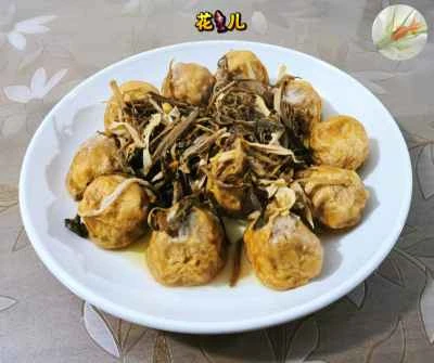 蒸し干しタケノコとグルテン詰めのレシピ